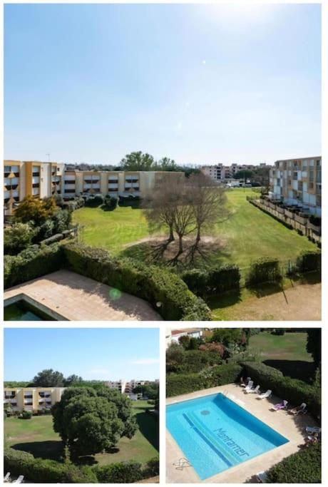 Les Terrasses De La Baronnie Appartement Climatise Avec 1 Chambre Et Piscine Ouverte Du 28 Mai 2025 Au 28 Septembre 2025 Le Grau-du-Roi Luaran gambar